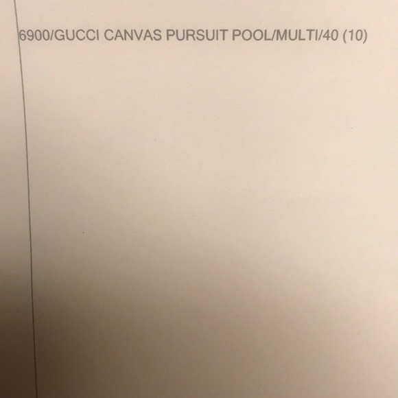 Gucci Pursuit Canvas Pool Slides - Picture 5 of 8